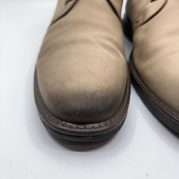 Ecco Biarritz Mens Size EUR 47 US 13 Beige Chukka Boots Dress Shoes main image 11